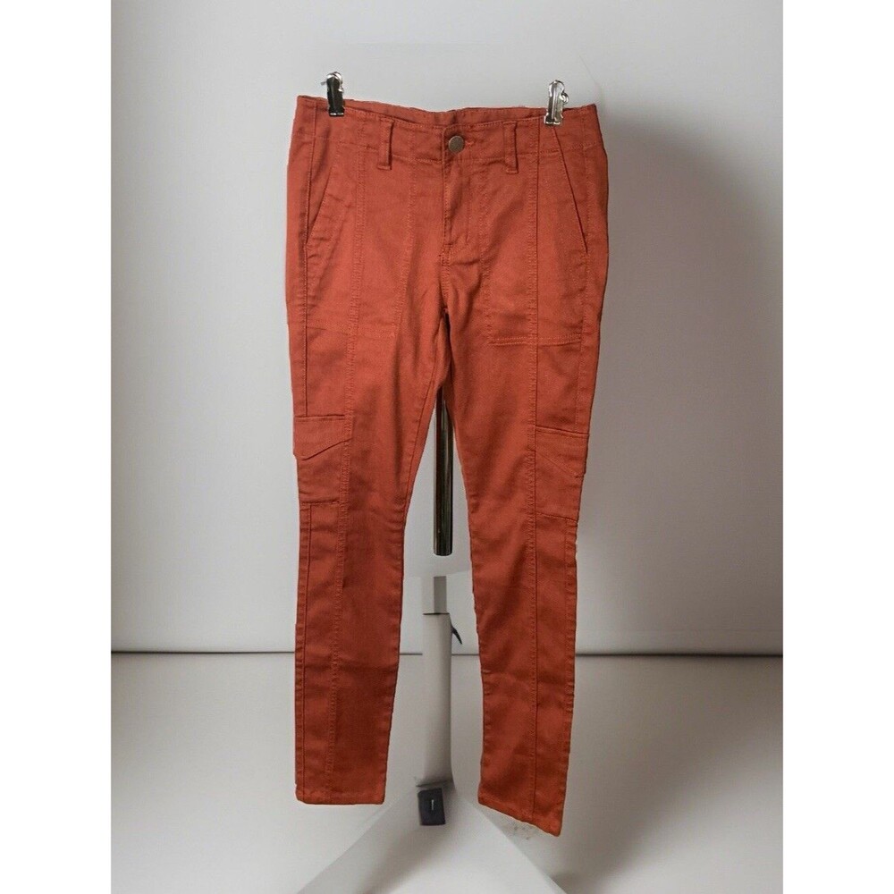 CAbi Skinny Jeans in Rust Orange